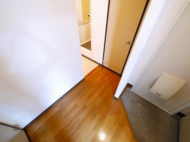 司ハイツのその他|明るい玄関です