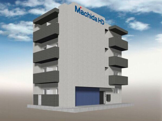 ジーイーヌフの外観パース|外観パースです