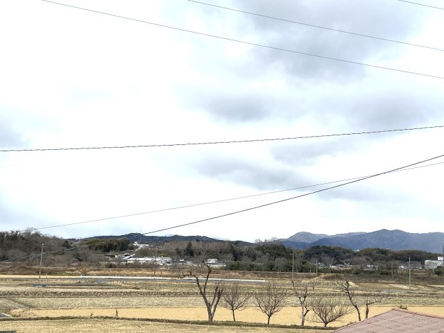 津山市日上　中古住宅7LDK＋離れの展望