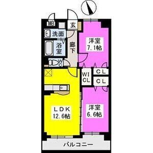【間取り】 | グート千早　★プライスホームなら仲介手数料が割引価格です★