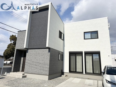 【外観】 | 姫路市飾磨区上野田五丁目　新築戸建　１号地 | 5号地外観♪
並列2台駐車可能♪