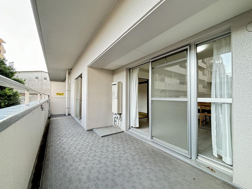 コム古川橋のバルコニー|南向き　陽当たり良好
■物件内覧・資金計画相談・住宅ローン相談、リフォーム相談、お問合せ受付中■
※当日・翌日のご内覧、ご相談はお電話でのお問合せがスムーズです！