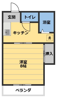 ミニュートフォートの間取り
