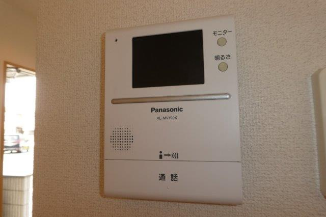 ソレイユ中島Aのセキュリティ|ＴＶインターホン