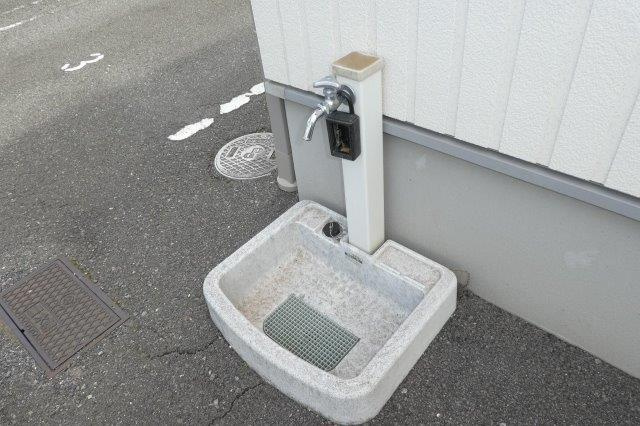 ソレイユ中島Aの設備|外部水栓