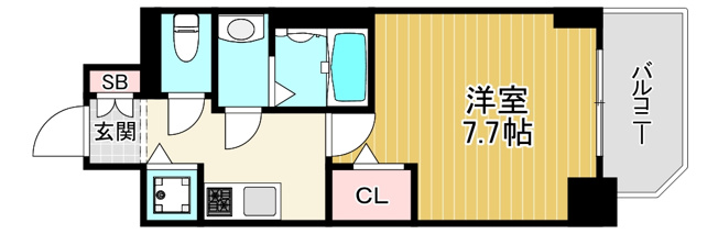 【間取り】 | S-RESIDENCE野江