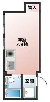 【間取り】 | RUFF京町