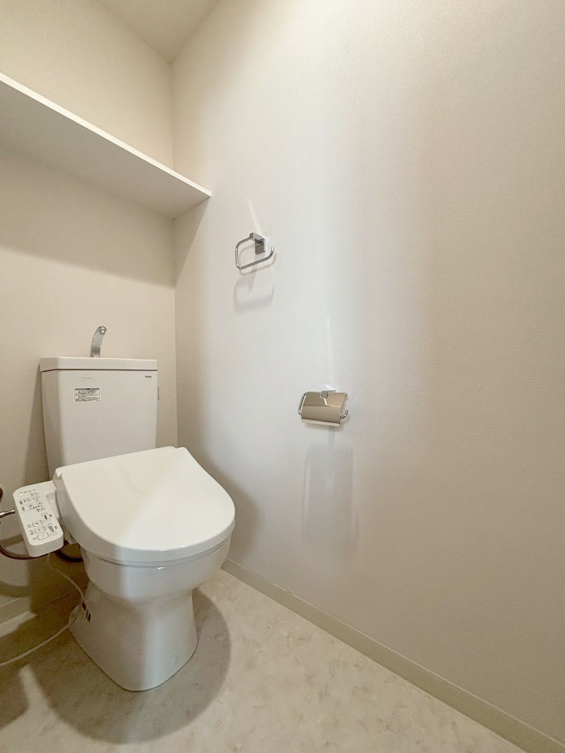 「防音マンション」VORT南常盤台レジデンスのトイレ|コンパクトで使いやすいトイレです