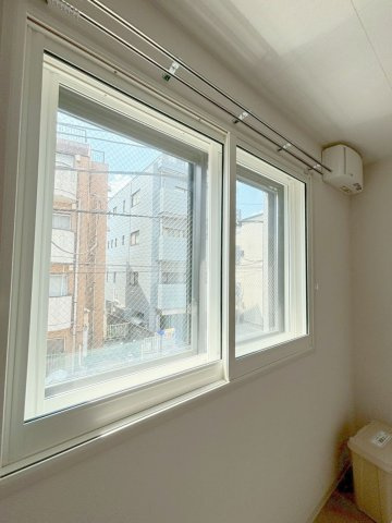 「防音マンション」VORT南常盤台レジデンスの設備|3重サッシの防音仕様です