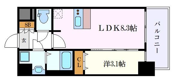 プレサンスSAKAEフロント