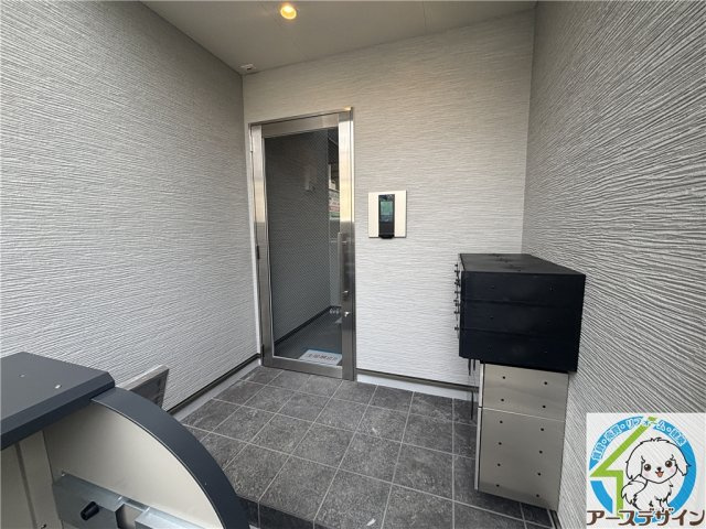 ダイショウハイツのエントランス