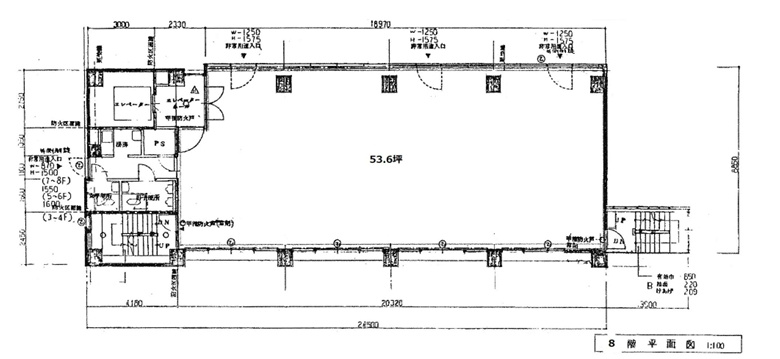 タカクラビルの間取り