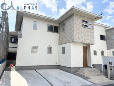 【外観】 | 姫路市飾磨区上野田五丁目　新築戸建　６号地 | 6号地外観♪
並列2台駐車可能♪