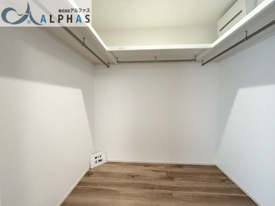 【収納】 | 姫路市飾磨区上野田五丁目　新築戸建　６号地 | ウォークインクローゼット♪