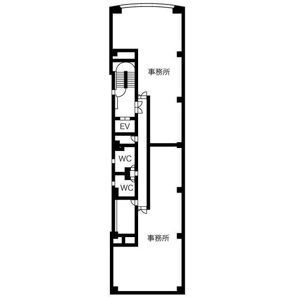 TOSHIN広小路本町ビル【　オフィスおすすめ　】の間取り