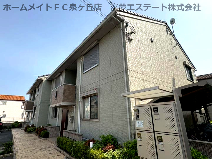 ルシエル メイキラ A棟の外観