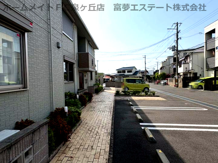 ルシエル メイキラ A棟のエントランス