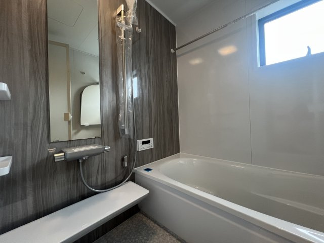 横浜市港北区鳥山町新築戸建の浴室|日々の疲れを癒すお風呂付です