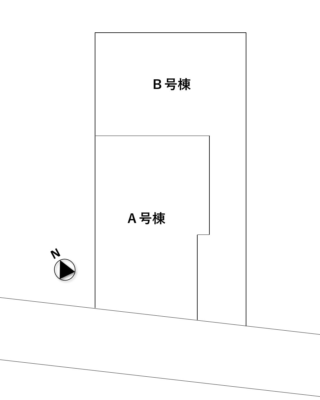 横浜市港北区鳥山町新築戸建の区画図