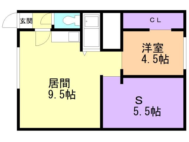 コンフォーティア桜木の間取り