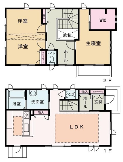 【間取り】 | 間取りは3SLDKになります。