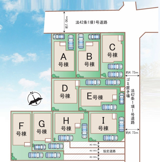 【区画図】 | 千葉市稲毛区天台４丁目
