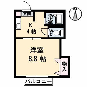 【間取り】 | ディアスAMO