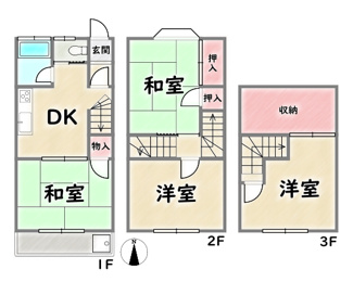 【間取り】 | 中京区壬生辻町
