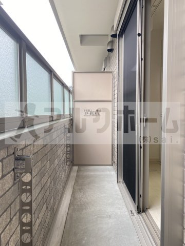 KTIレジデンス八尾のバルコニー