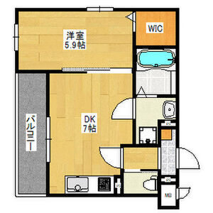 KTIレジデンス八尾の間取り