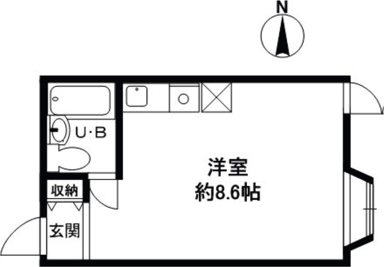 サンヴィラ六甲道パート2の間取り