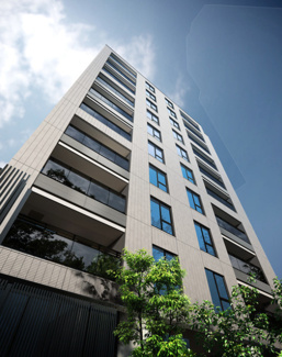 【外観パース】 | 耐震・耐火で安心の旭化成ヘーベルメゾン