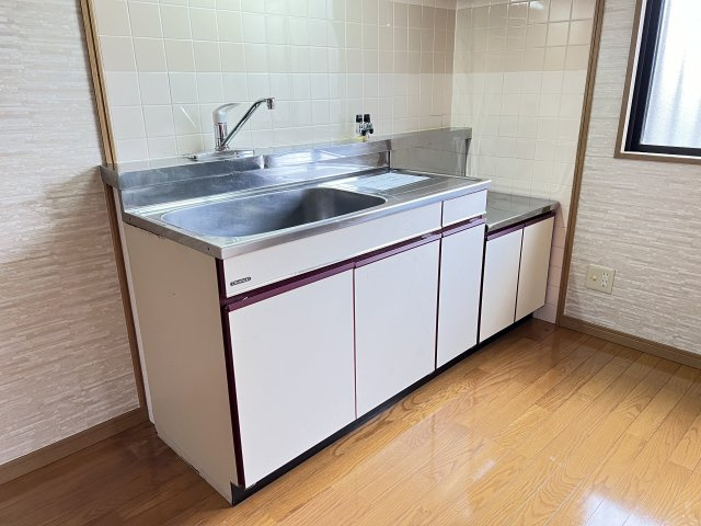 ユーミー吉田のキッチン|ガスコンロ設置可能です〇