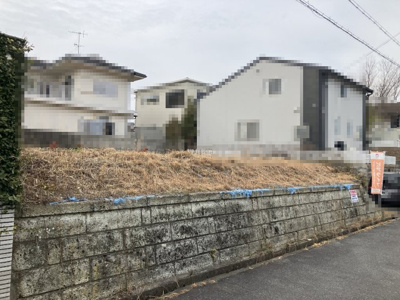 【前面道路含む現地写真】 | 大津市比叡平1丁目11　売土地 | 東側　公道　幅員約5.0ｍ