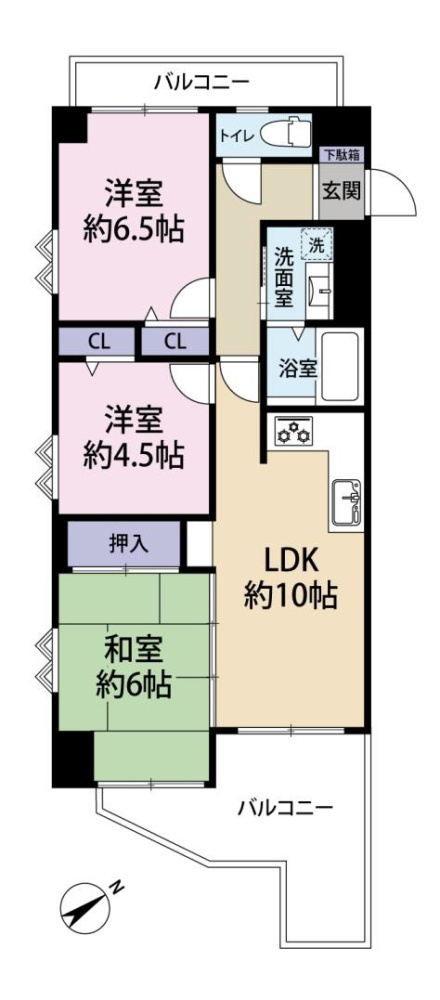 アーバンヒルズ上沢の間取り|ご内覧はお気軽にリクラス不動産販売までお問合せください