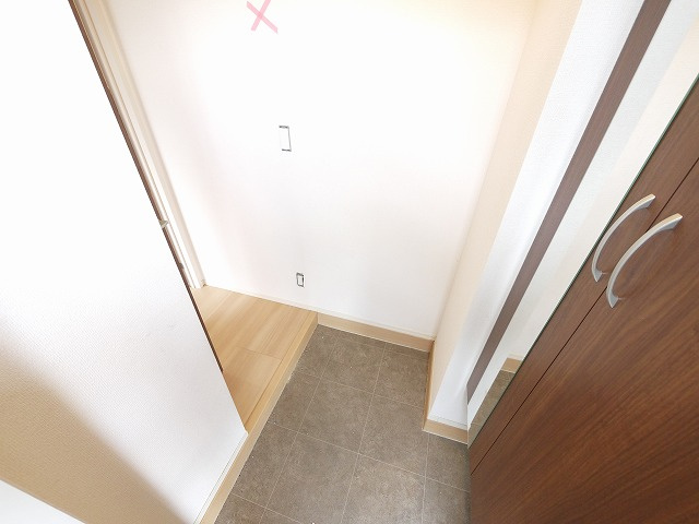 コーラル杉本の玄関|ゆったりとした玄関です