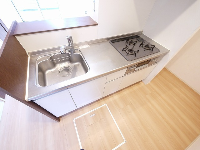 コーラル杉本のキッチン|きれいなキッチンです