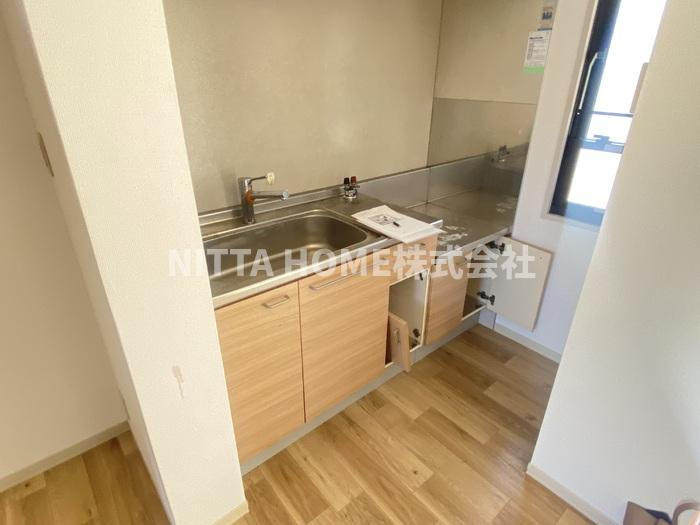 ファミールコーポ高屋2のキッチン|ガスコンロ設置できます＊