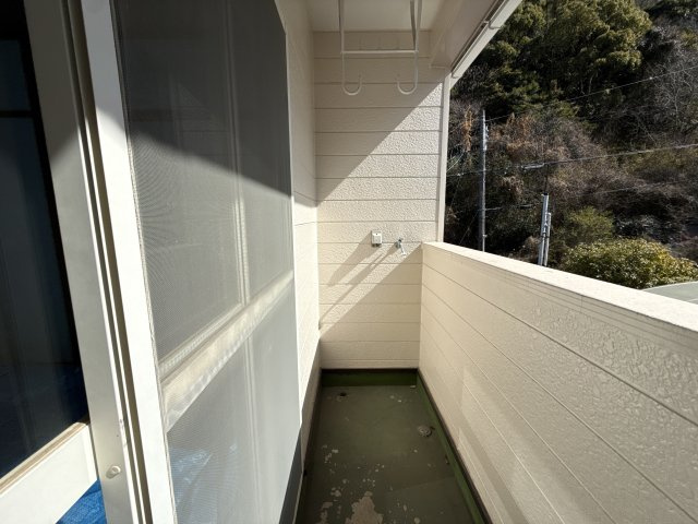 シンプルライフ田寺のバルコニー