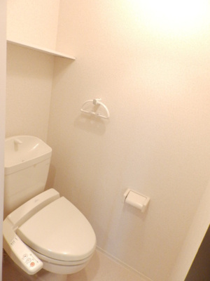 【トイレ】 | ウィッシュ開A棟 | コンパクトで使いやすいトイレです