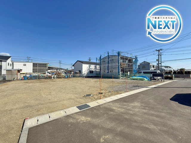 大和町吉岡字上紫崎　土地の外観|陽当たりと通風を同時に叶える広大な敷地♪解体費用などがかからない更地でのお渡しです♪