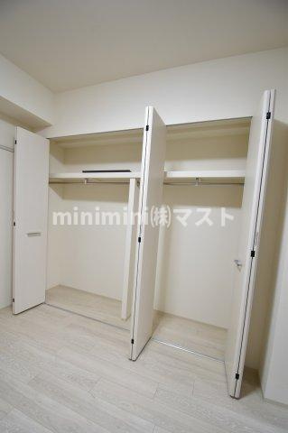 大阪市中央区森ノ宮中央１丁目の賃貸マンションの収納