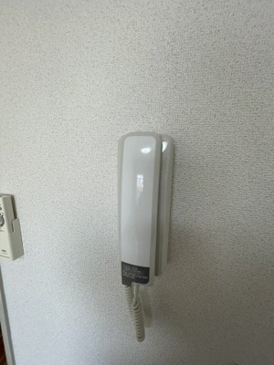【セキュリティ】 | リージェントハイム | 受話器付きインターホンです
