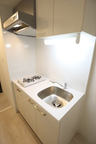 大阪市都島区中野町２丁目の賃貸マンションのキッチン