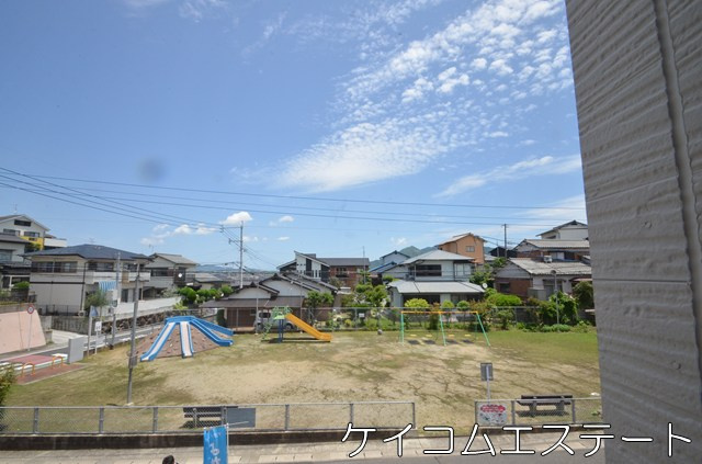 新築住宅　中間市通谷三丁目の展望|2025年6月17日撮影　目の前公園