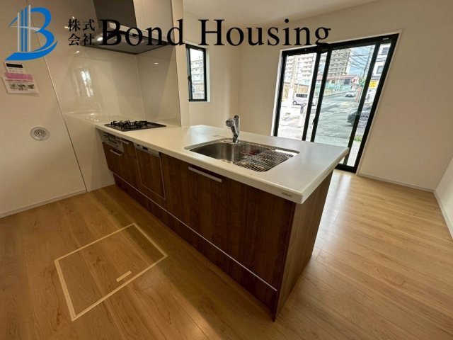 神戸市垂水区星が丘２丁目の新築一戸建のキッチン