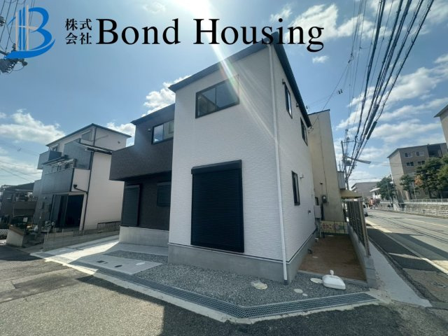 神戸市垂水区星が丘２丁目の新築一戸建の前面道路含む現地写真