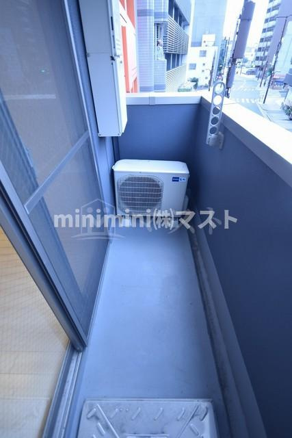グランパシフィック難波元町のバルコニー