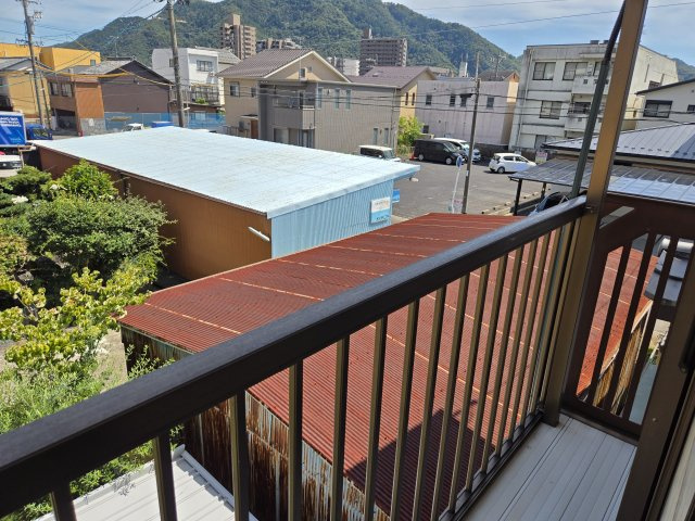 岐阜市菊水町のバルコニー