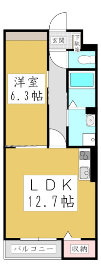 【間取り】 | ベル　フェリシア